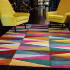 Funk Rug 200x300cm 08 Triangles Rug