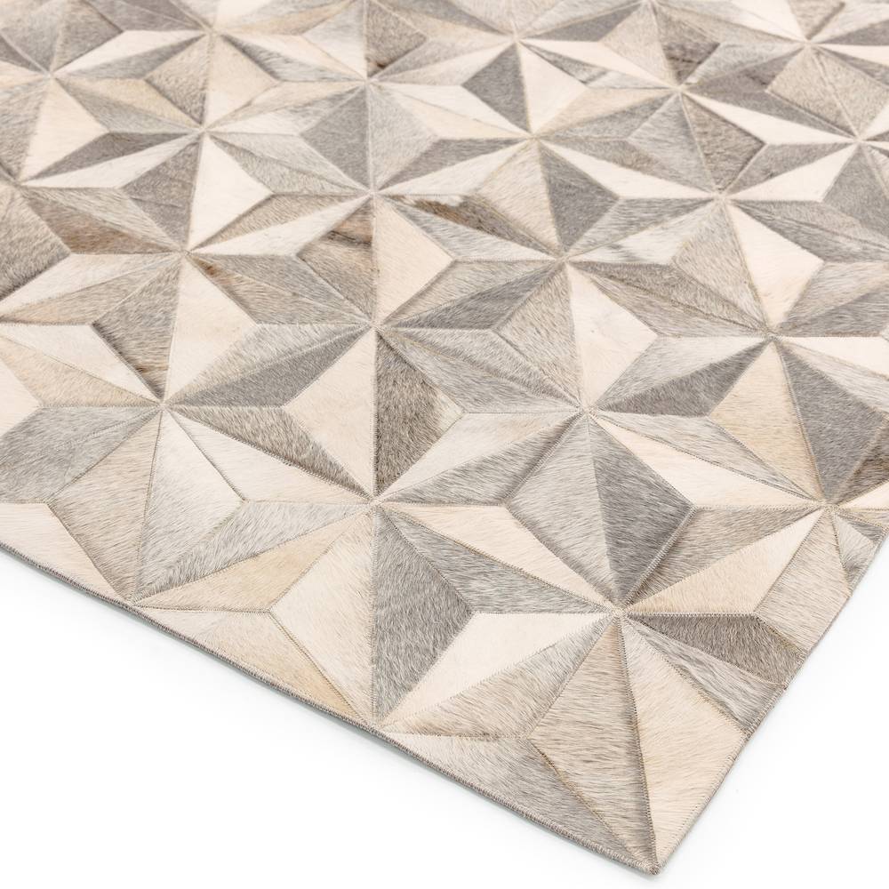 Gaucho 200x300cm Facet Grey Rug