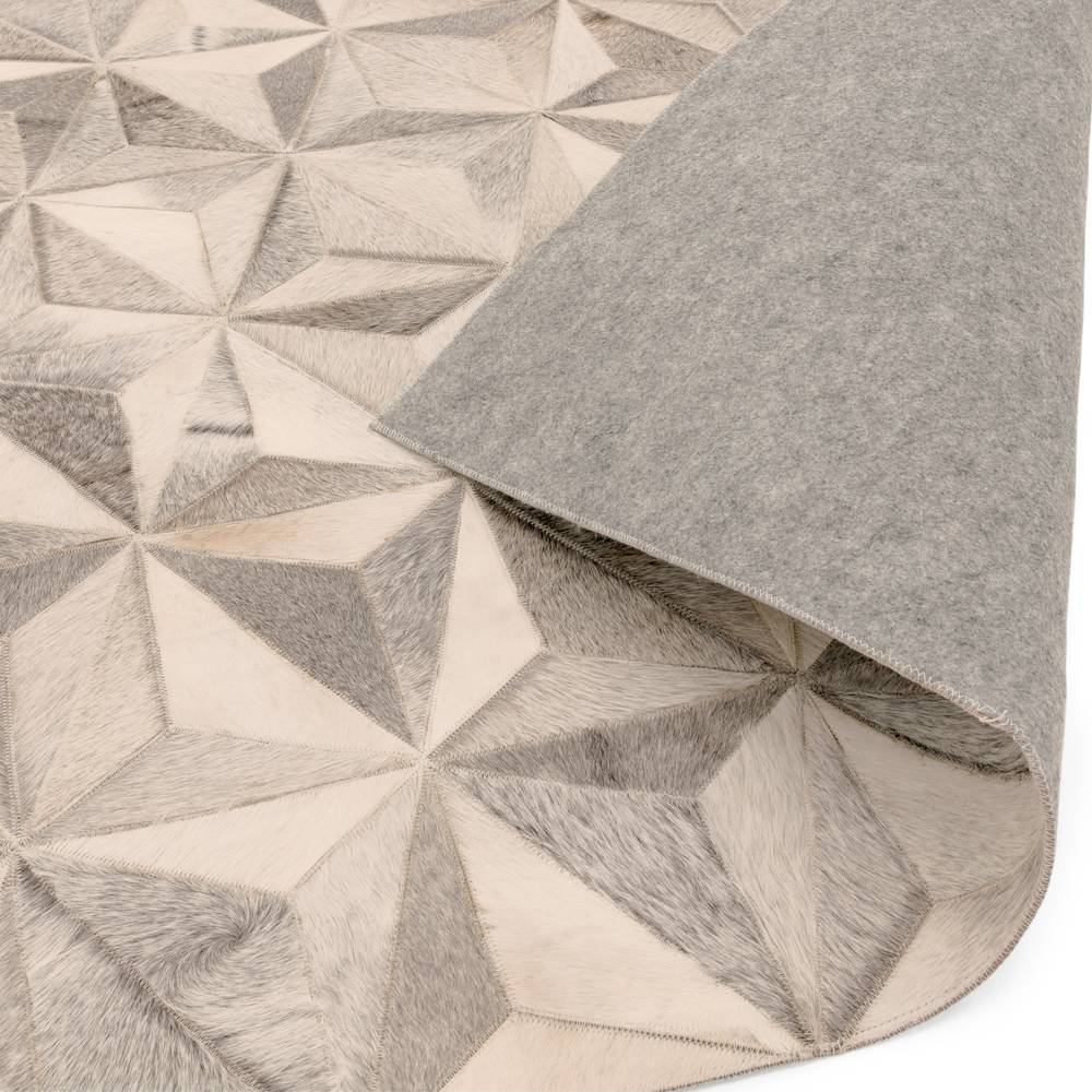 Gaucho 200x300cm Facet Grey Rug