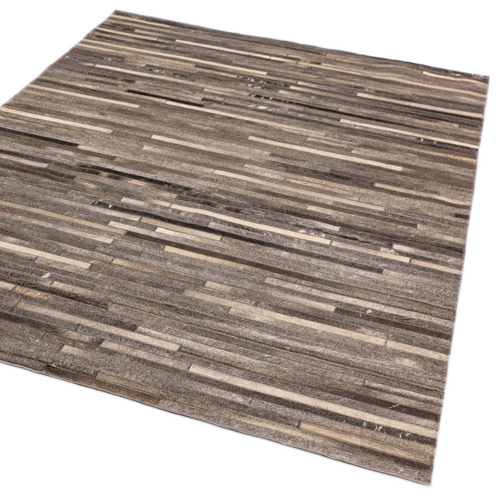 Gaucho Rug 120x170cm Dark Grey Stripe Rug