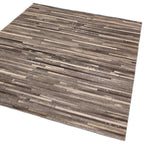 Gaucho Rug 160x230cm Dark Grey Stripe Rug