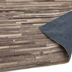Gaucho Rug 120x170cm Dark Grey Stripe Rug