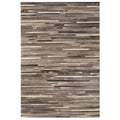 Gaucho Rug 160x230cm Dark Grey Stripe Rug