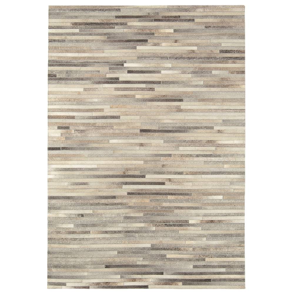 Gaucho Rug 120x170cm Light Grey Stripe Rug