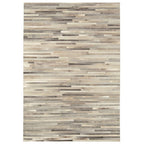 Gaucho Rug 120x170cm Light Grey Stripe Rug