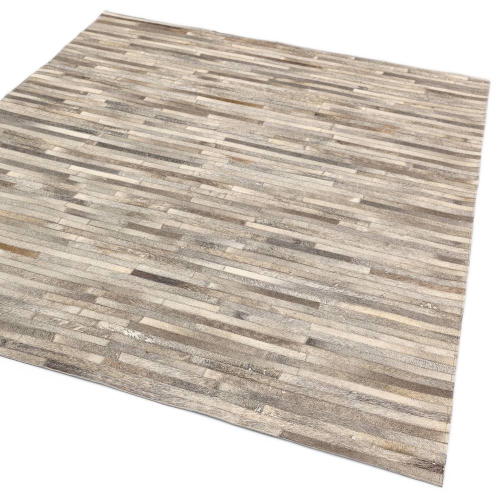 Gaucho Rug 120x170cm Light Grey Stripe Rug