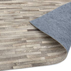 Gaucho Rug 120x170cm Light Grey Stripe Rug