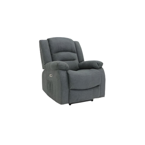 Alva Electric Recliner Sofa Grey Armchair