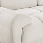 Azzuro Sofa Cream 3 Seater