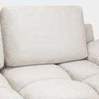Azzuro Sofa Cream 3 Seater