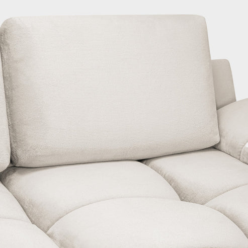 Azzuro Sofa Cream 3 Seater