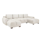 Azzuro Sofa Cream U Shape Corner