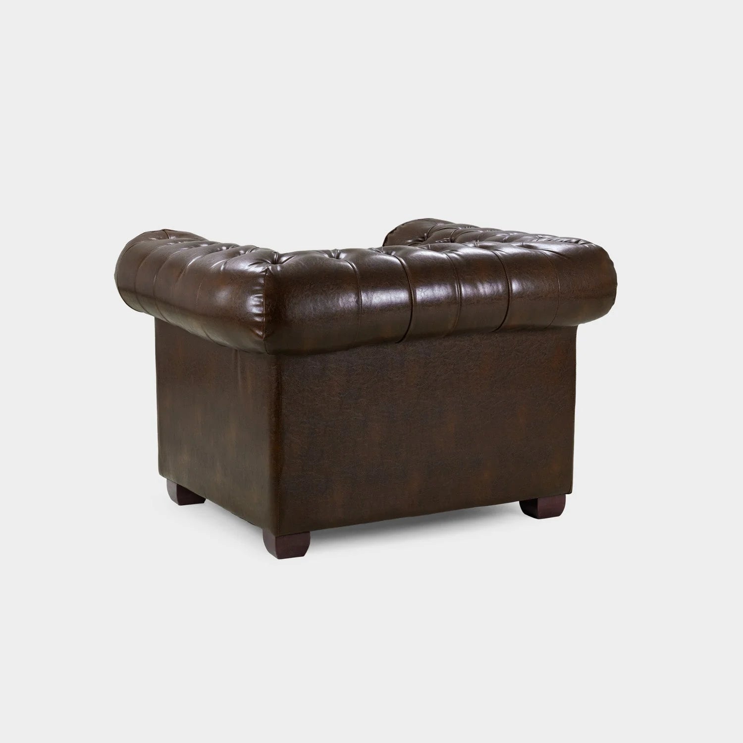 Chesterfield Sofa Brown Armchair