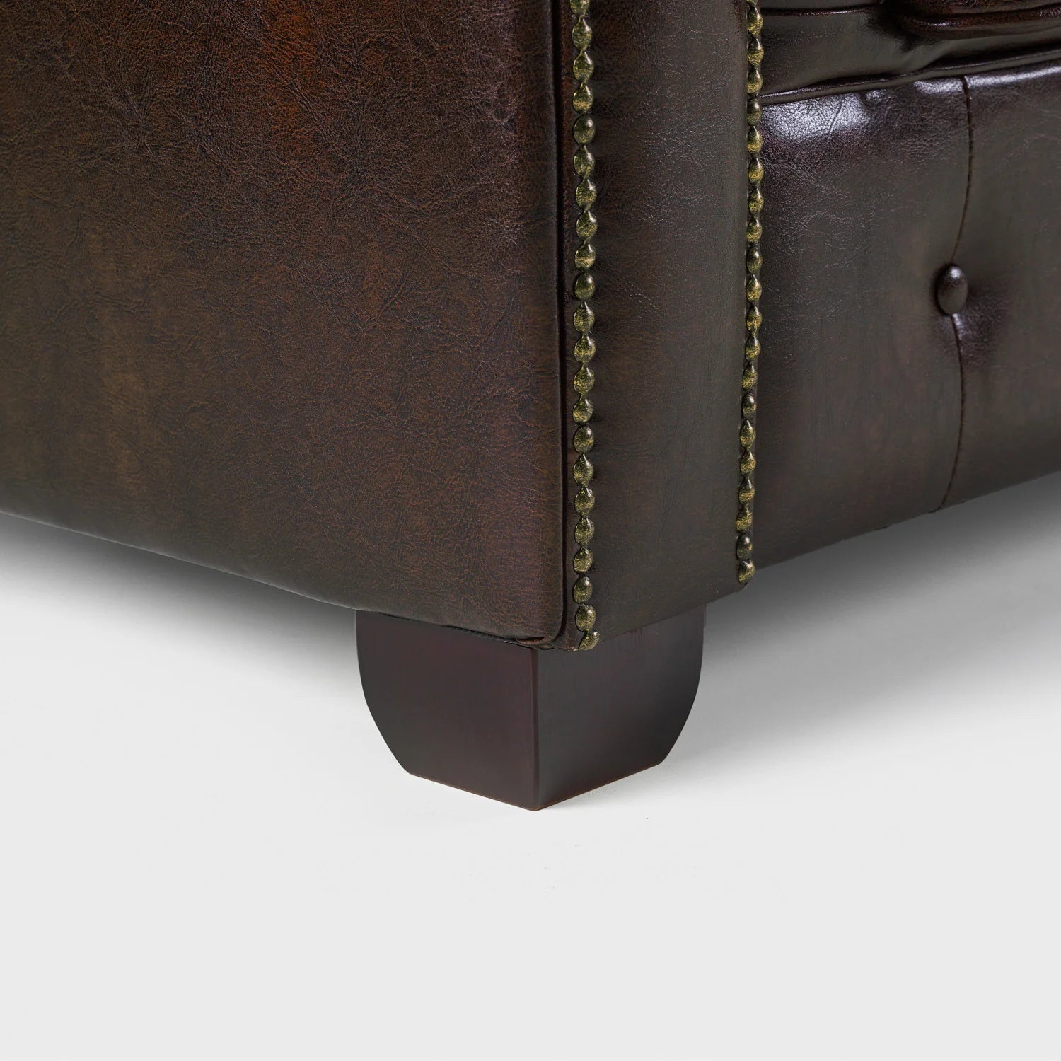 Chesterfield Sofa Brown Armchair