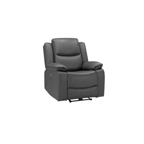 Harald Electric Recliner Sofa Grey Armchair