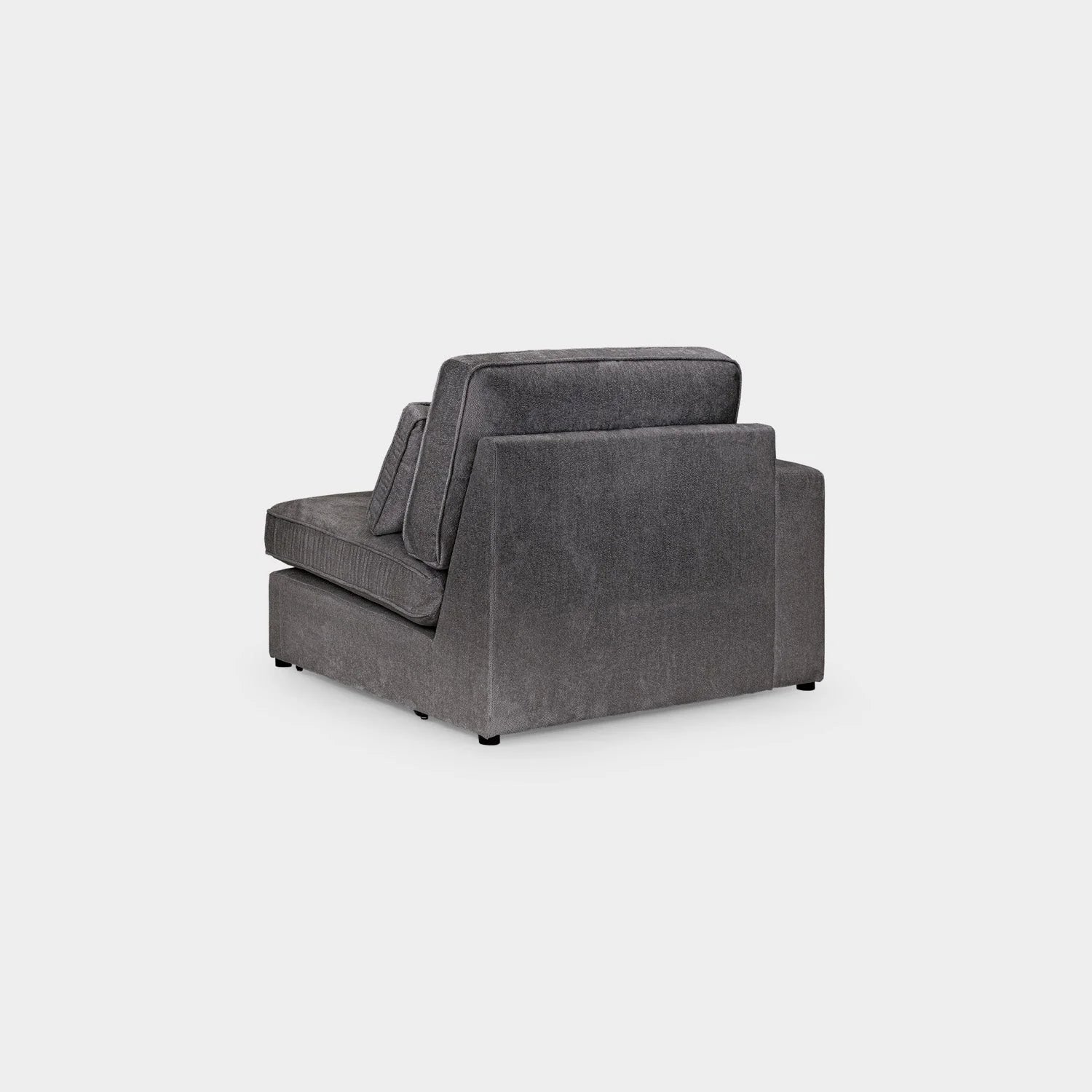 Kiana Modular Sofa Grey Left Hand Arm Piece
