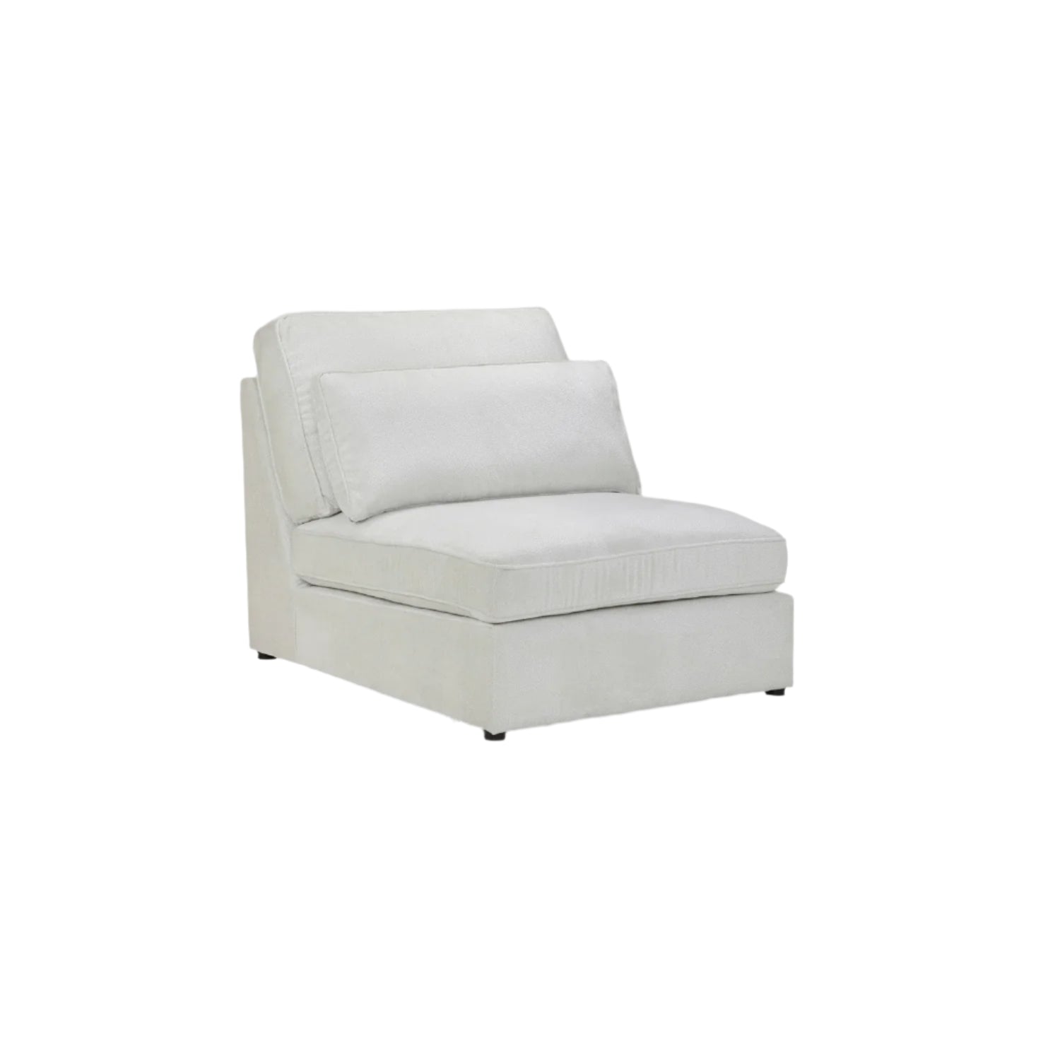 Kiana Modular Sofa Ivory Armless Piece