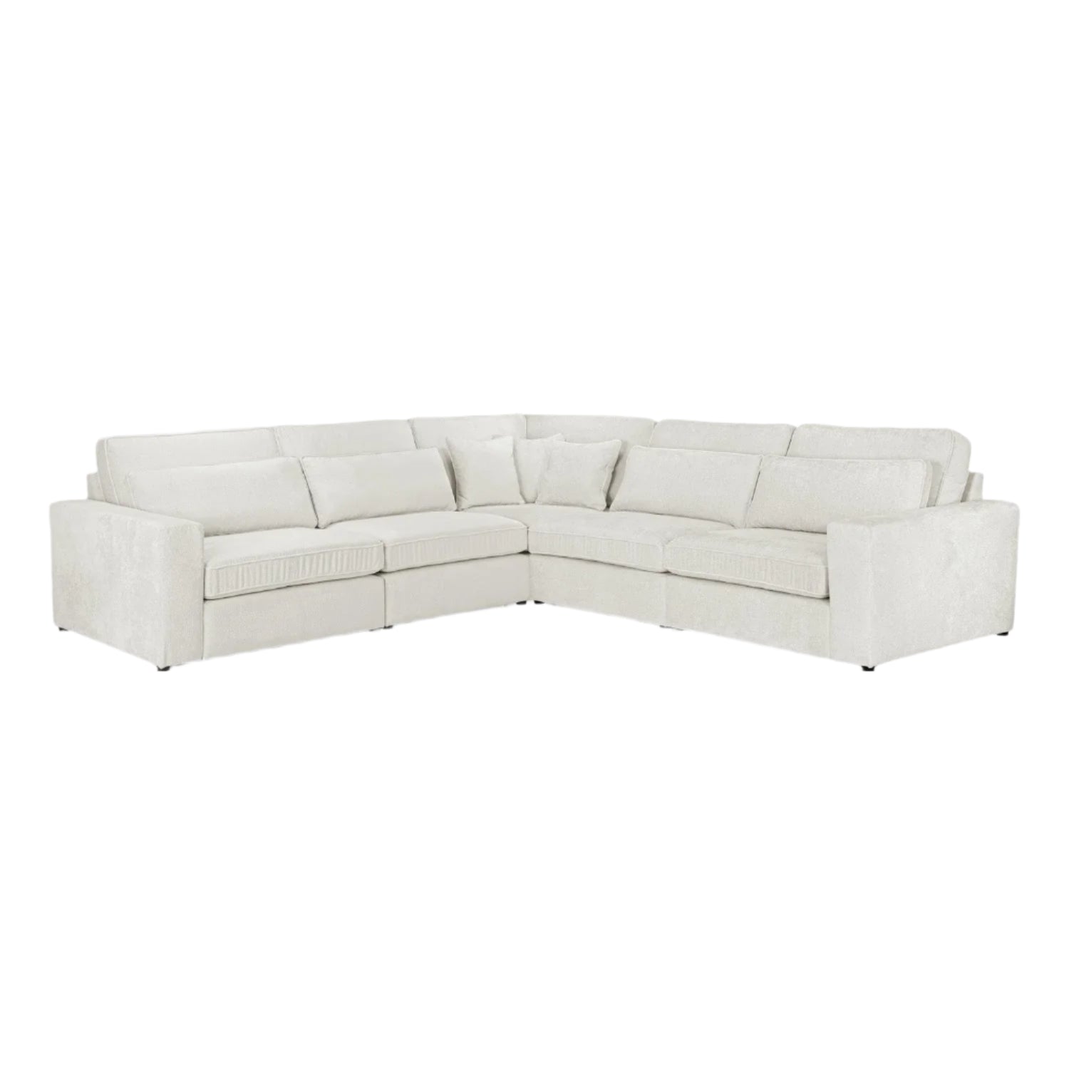 Kiana Modular Sofa Ivory Large Corner