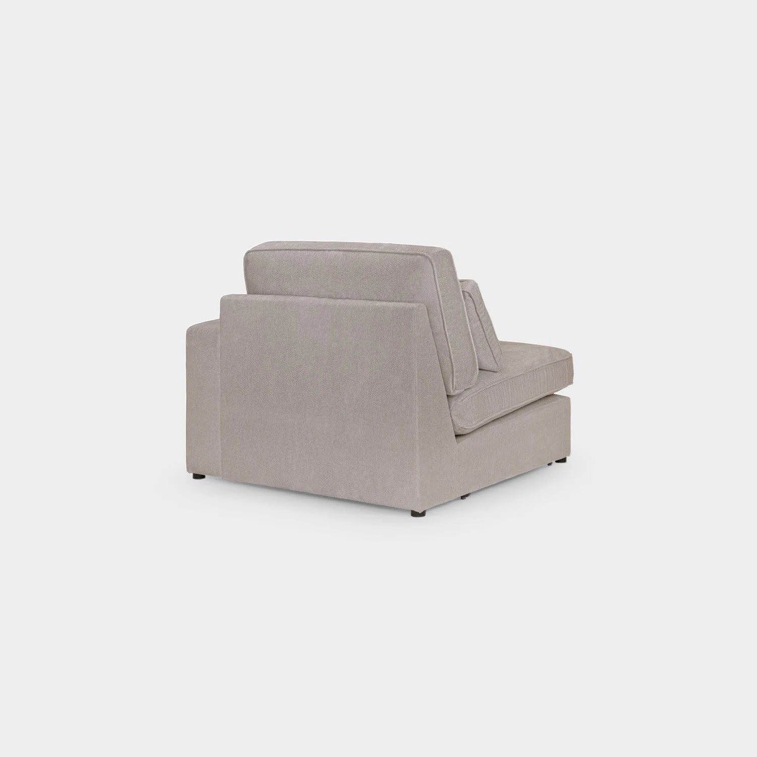 Kiana Modular Sofa Mocha Right Hand Arm Piece