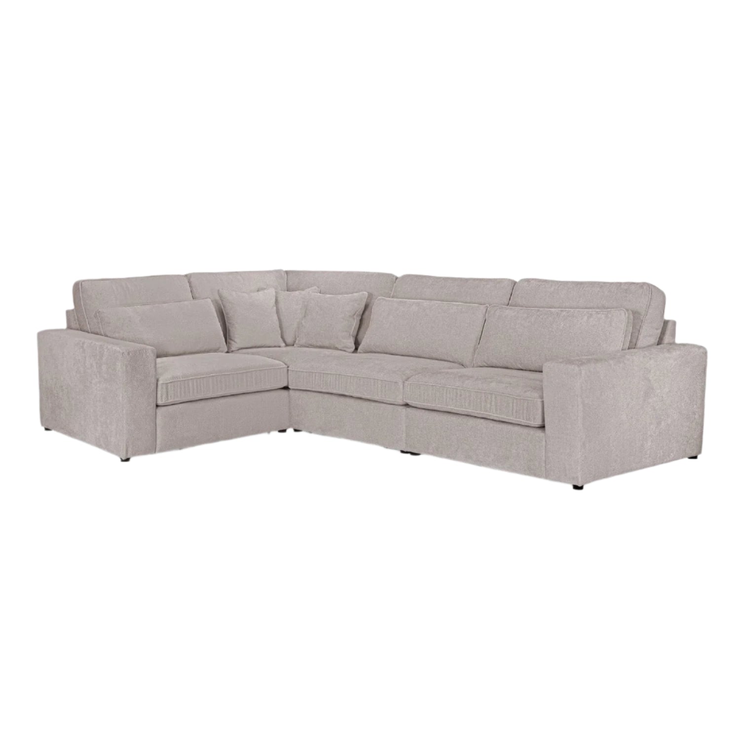 Kiana Modular Sofa Mocha Left Hand Facing Corner
