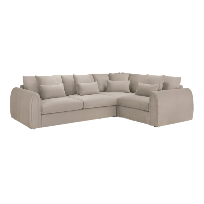 Mirabel Sofa Mocha Right Hand Facing Corner