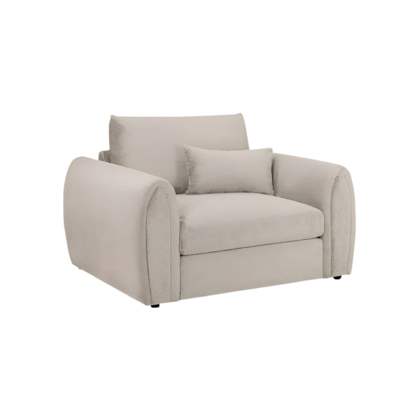 Mirabel Sofa Mocha Armchair