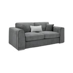 Naples Sofa Grey 3 Seater