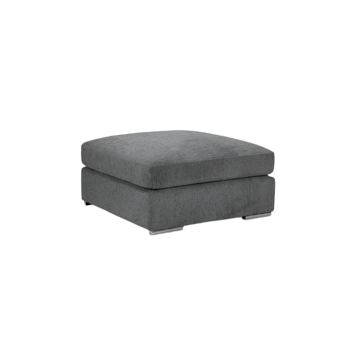 Naples Sofa Grey Footstool