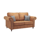 Oakland Sofa Tan 2 Seater