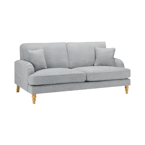 Rupert Sofa Grey 3 Seater