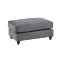 Windsor Fullback Sofa Grey Footstool