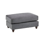 Windsor Fullback Sofa Grey Footstool