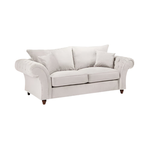 Windsor Fullback Sofa Stone 3 Seater