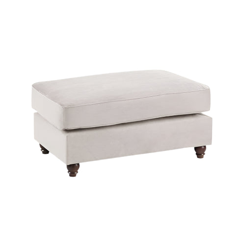 Windsor Fullback Sofa Stone Footstool