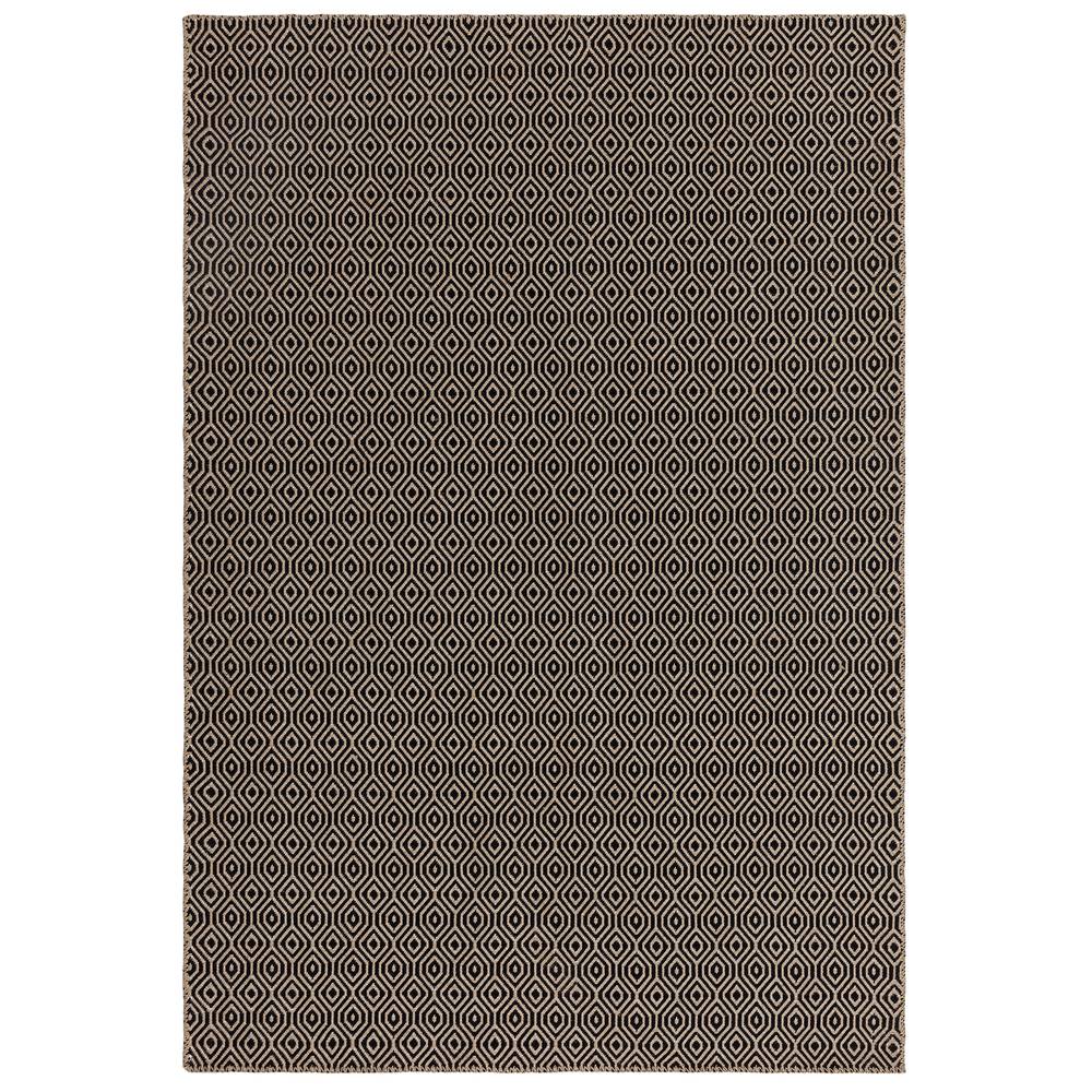 Global 120x170cm Black Mosaic Rug