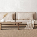 Global 200x290cm Cream Lattice Rug