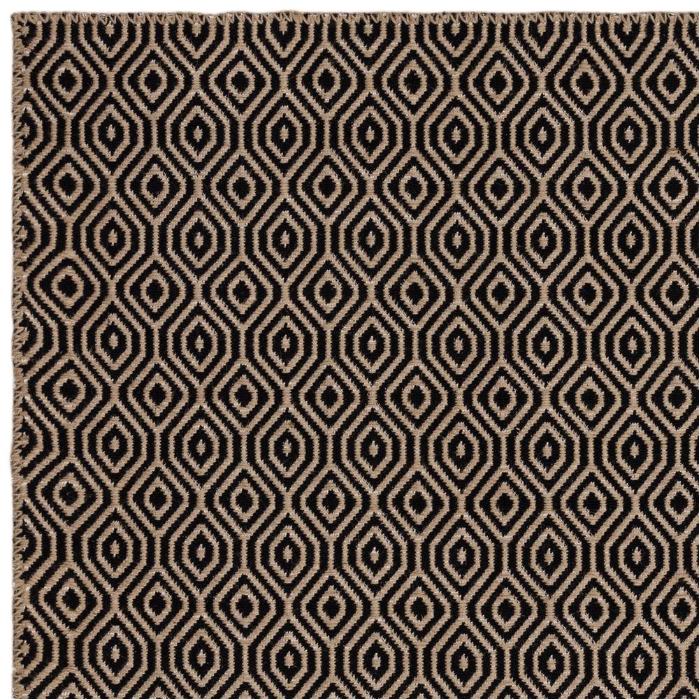 Global 120x170cm Black Mosaic Rug
