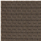 Global 120x170cm Black Mosaic Rug