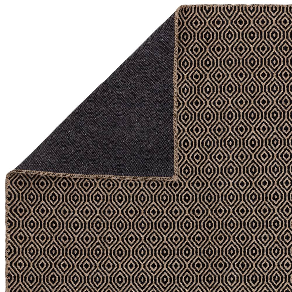 Global 120x170cm Black Mosaic Rug