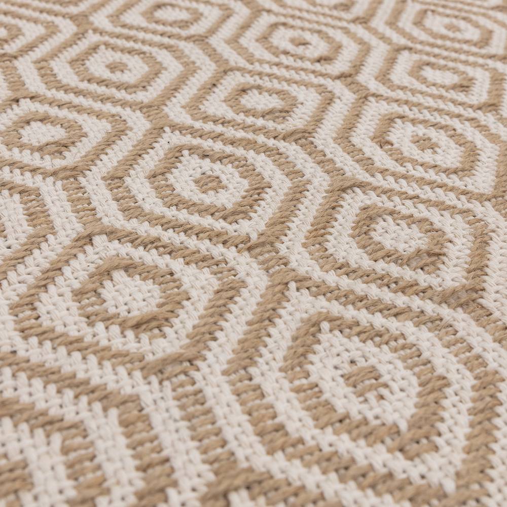 Global 120x170cm Cream Mosaic Rug