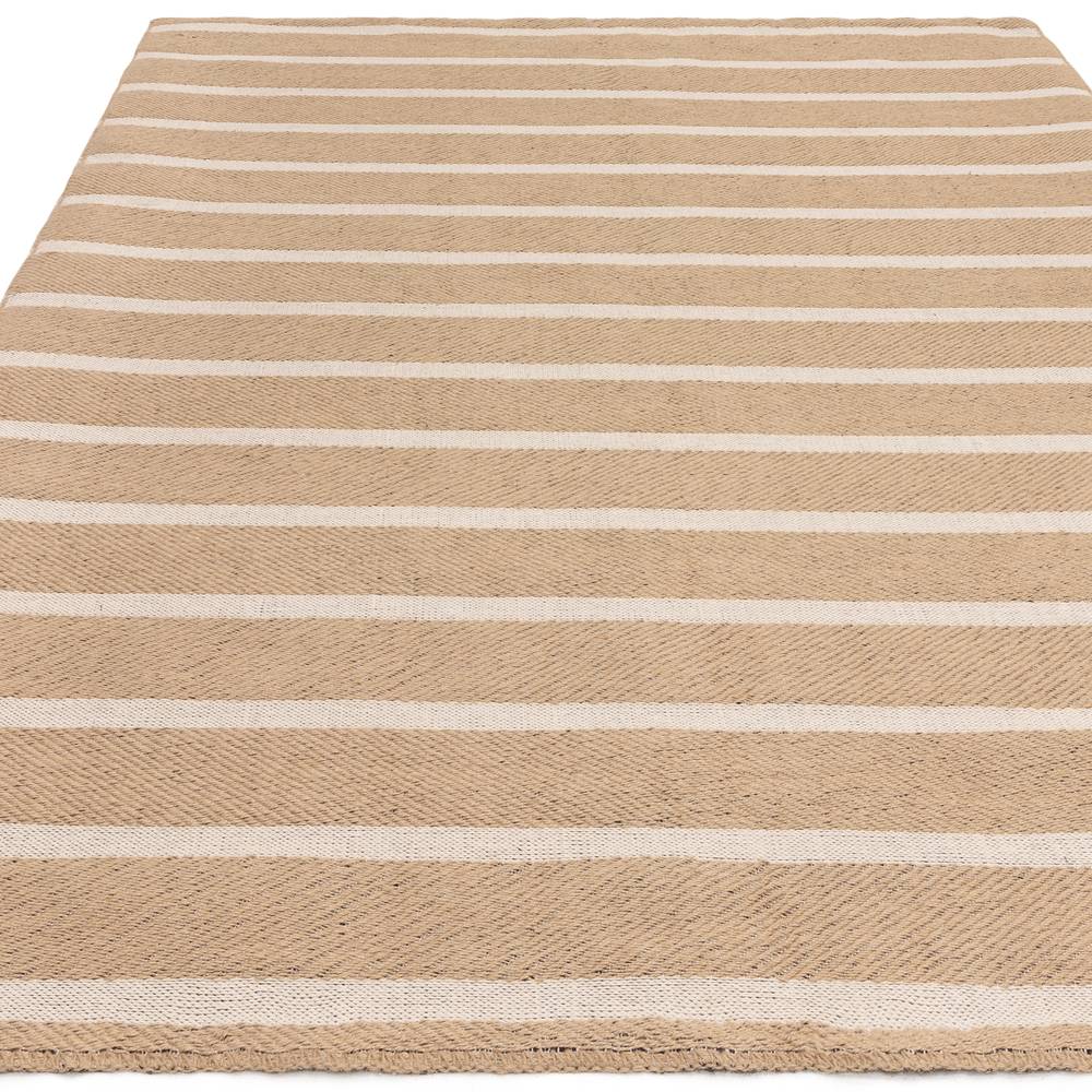 Global 120x170cm Cream Stripe Rug