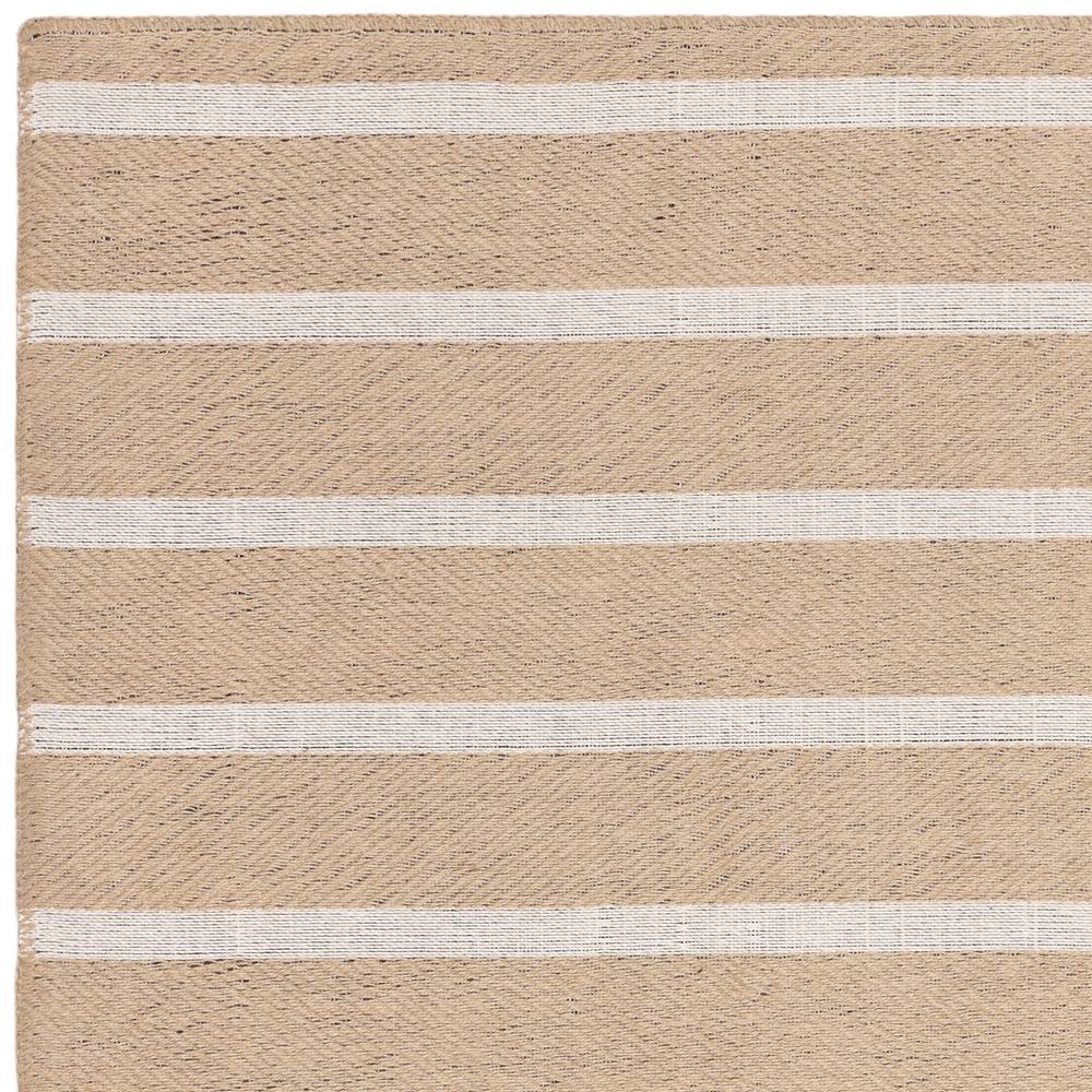 Global 120x170cm Cream Stripe Rug