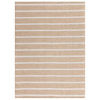 Global 160x230cm Cream Stripe Rug