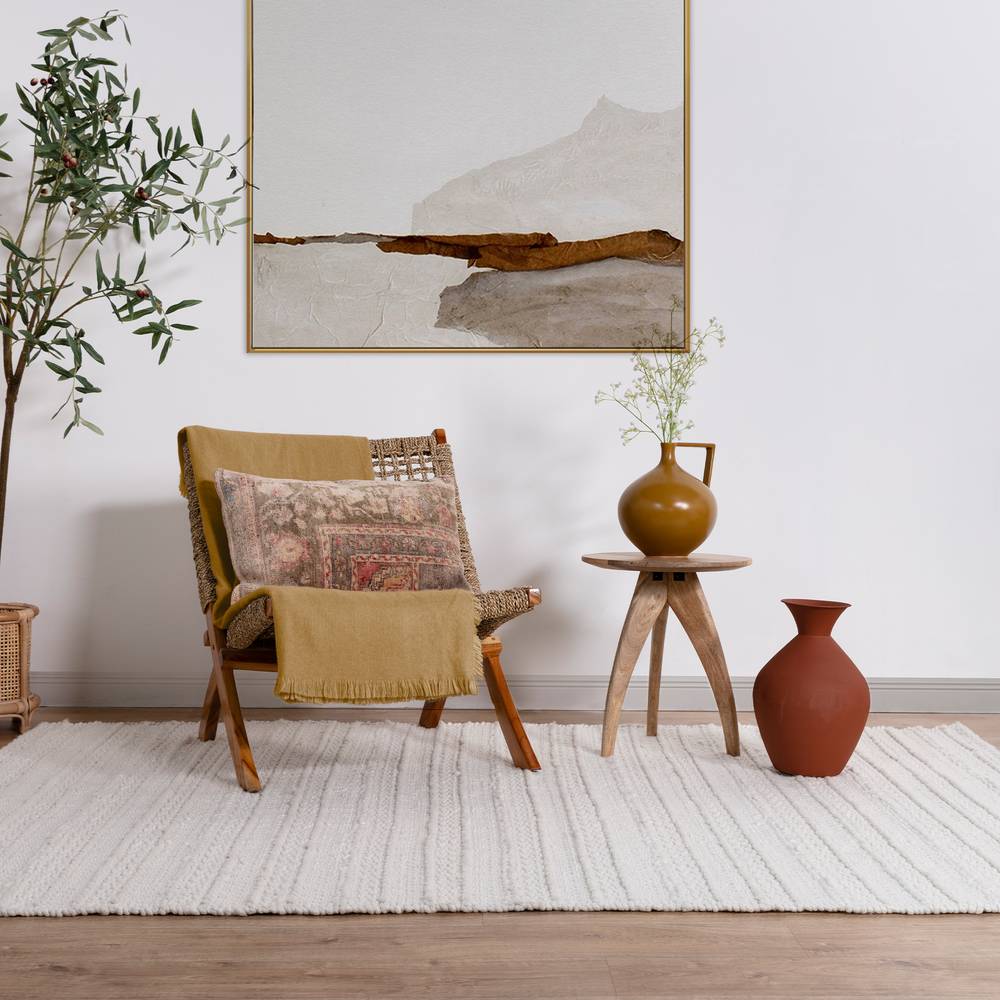 Grayson Rug 200x290cm Cream Rug