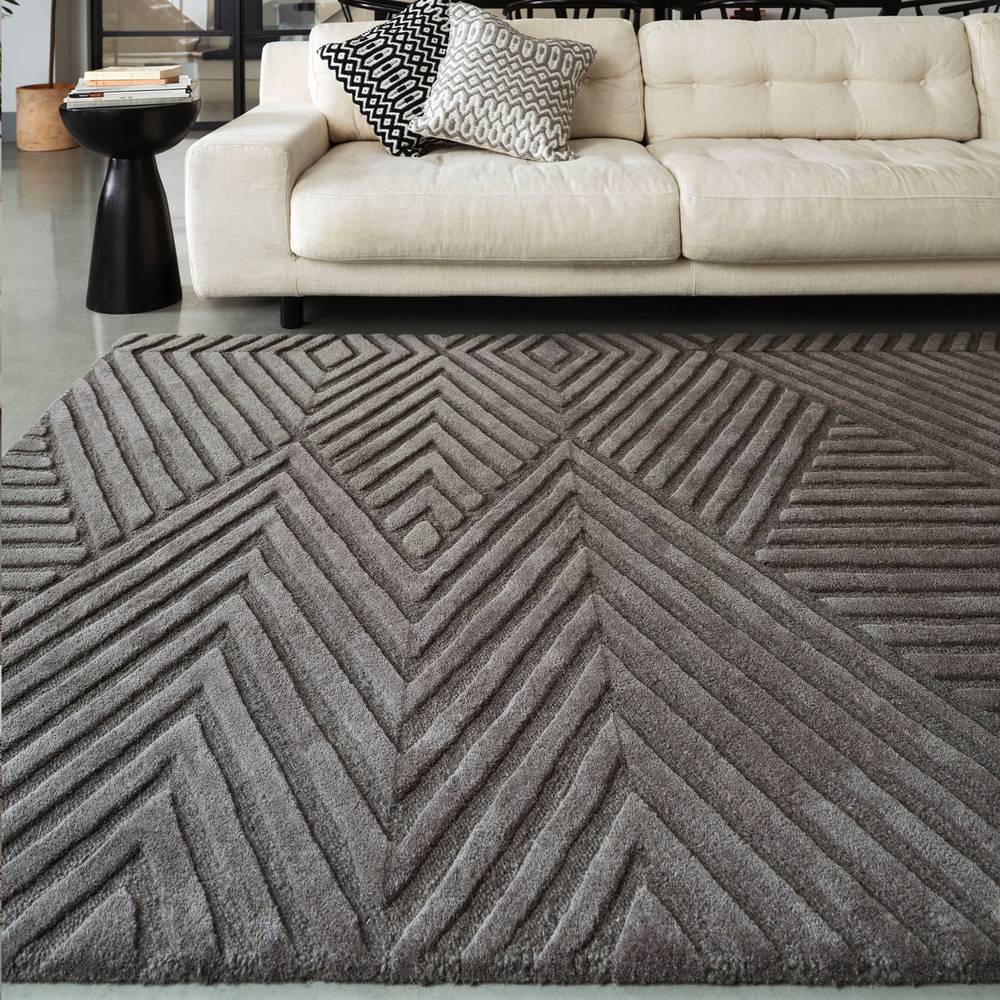 Hague 160x230cm Charcoal Rug Rug