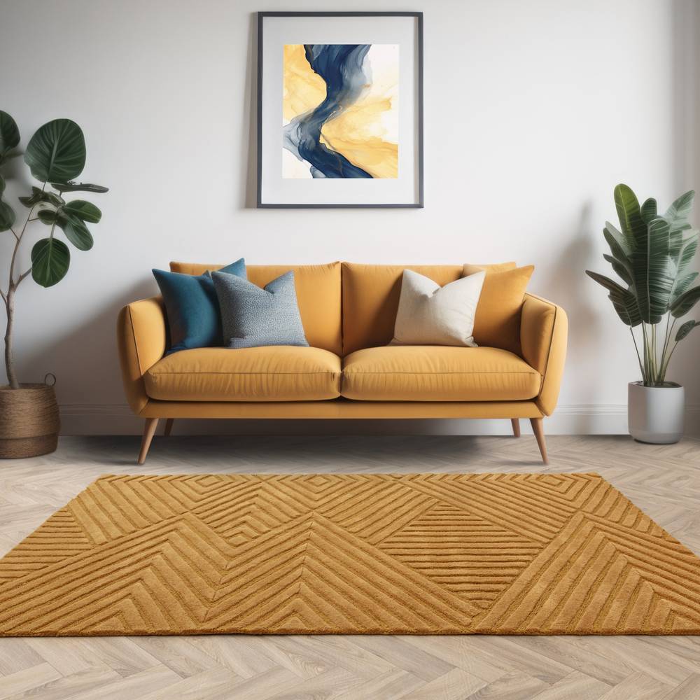 Hague 200x290cm Ochre Rug Rug