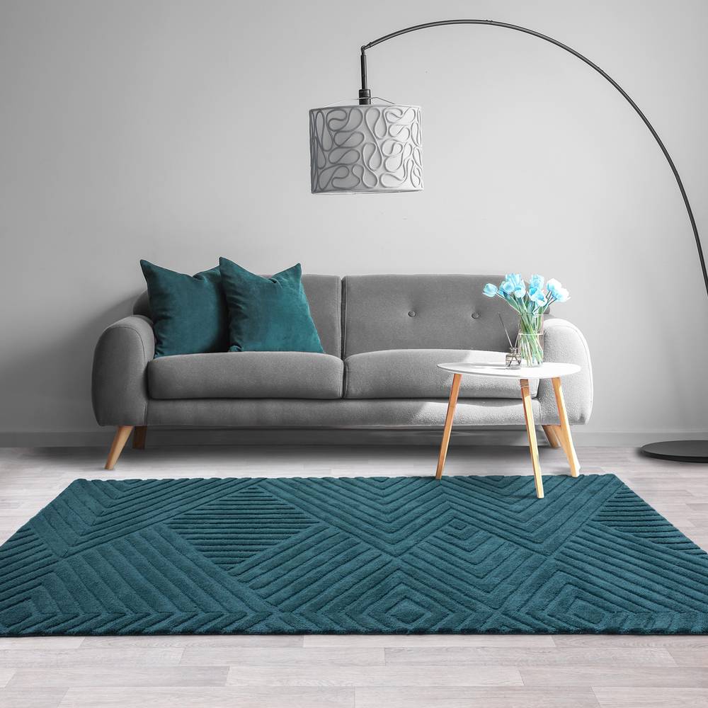 Hague 160x230cm Teal Rug Rug