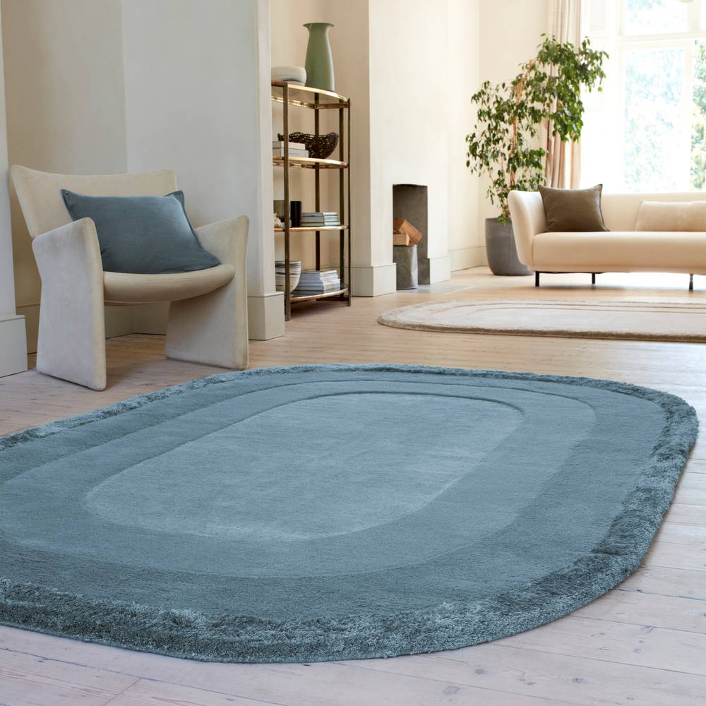 Halo 160x230cm Denim Rug