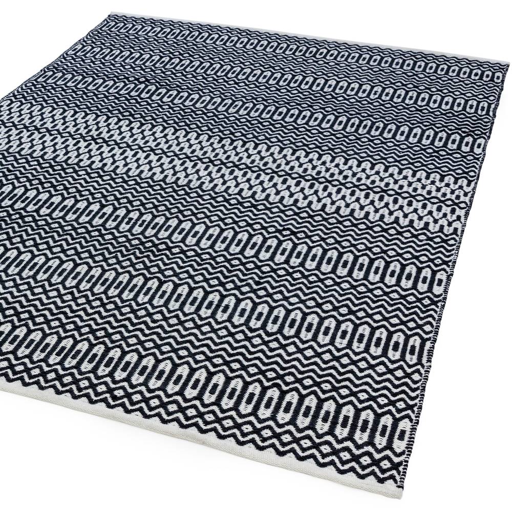 Halsey Rug 120x170cm Black Rug