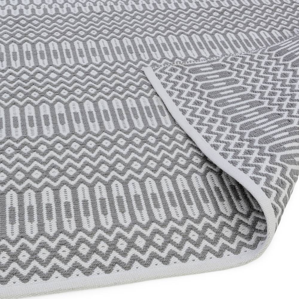 Halsey Rug 200x290cm Grey Rug